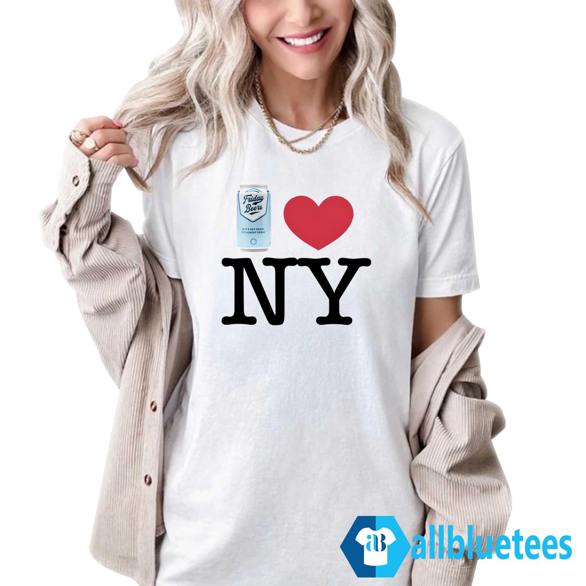 Friday Beers Love New York Shirt