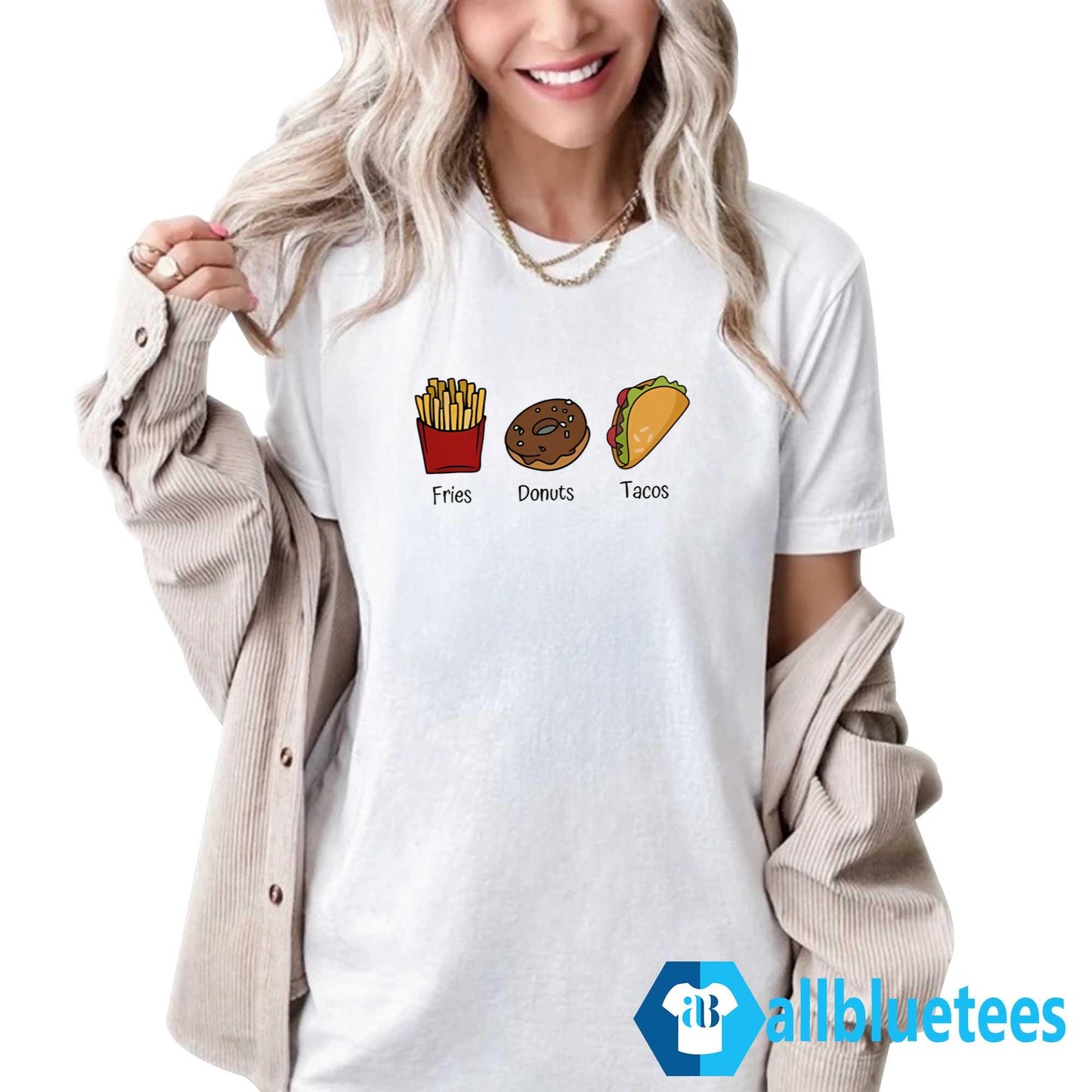 Fries Donuts Tacos Shirt