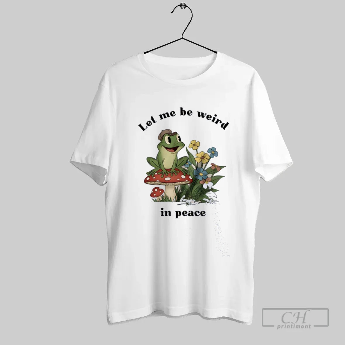 Frog Let Me Be Weird In Peace