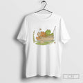 Frog And Toad Bones Crayon Drawing T Shirt Sweater