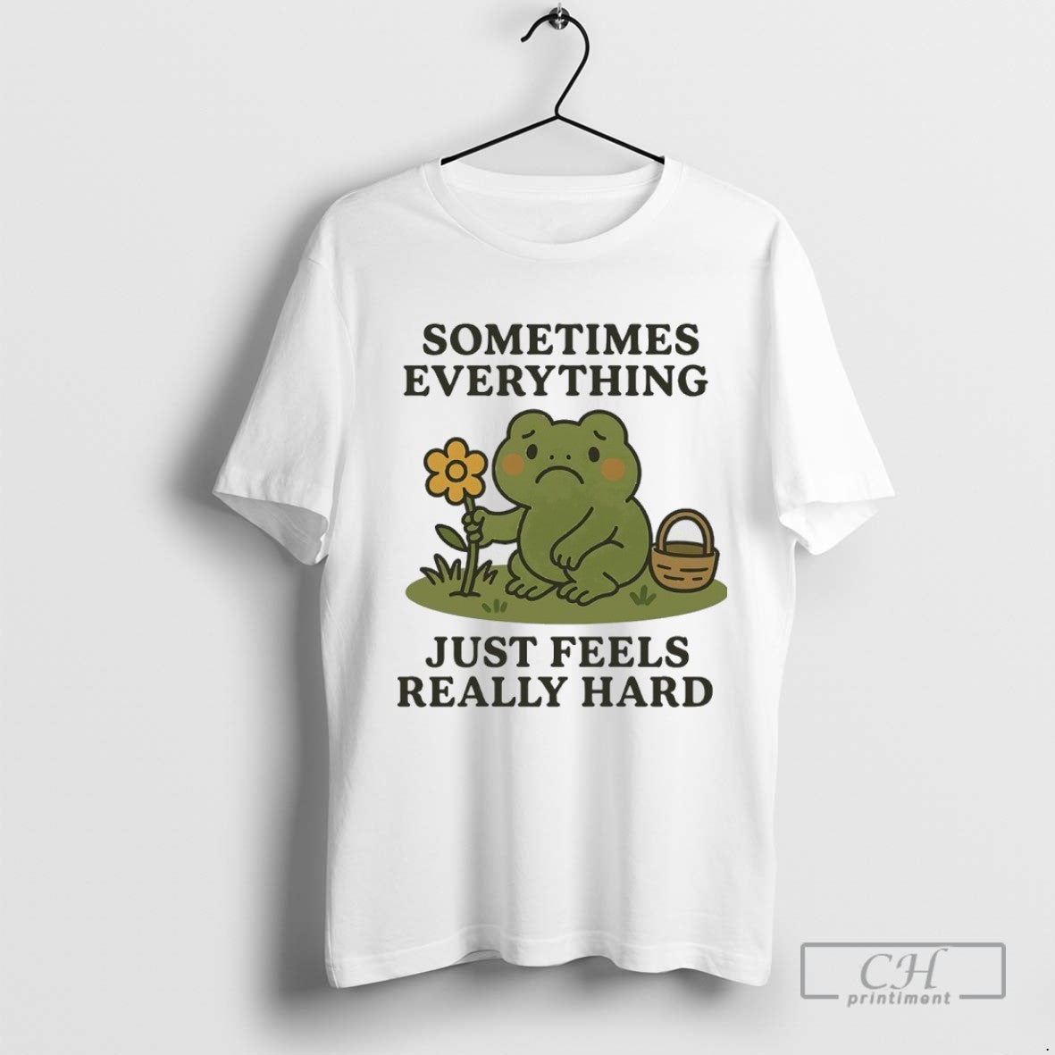 Frog Sometimes Everything Just Feels Really Hard