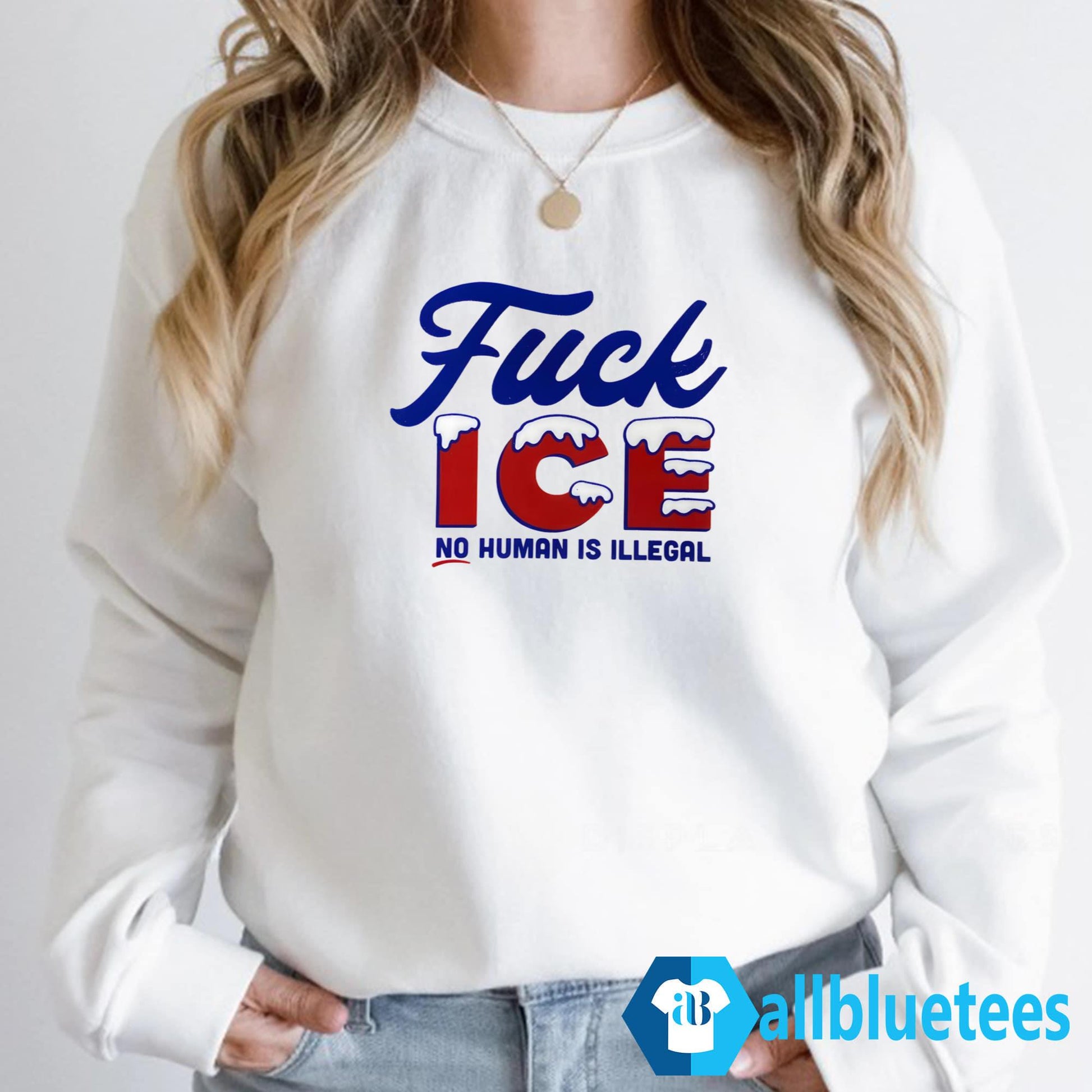 Fuck ICE No Human Is Illegal Shirt