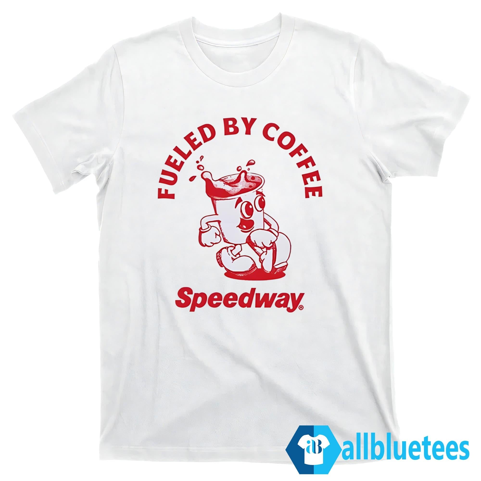 Fueled By Coffee Speedway Shirt