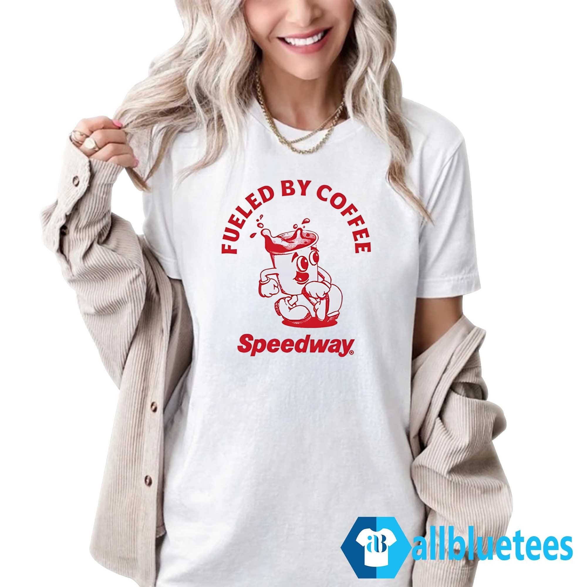 Fueled By Coffee Speedway Shirt