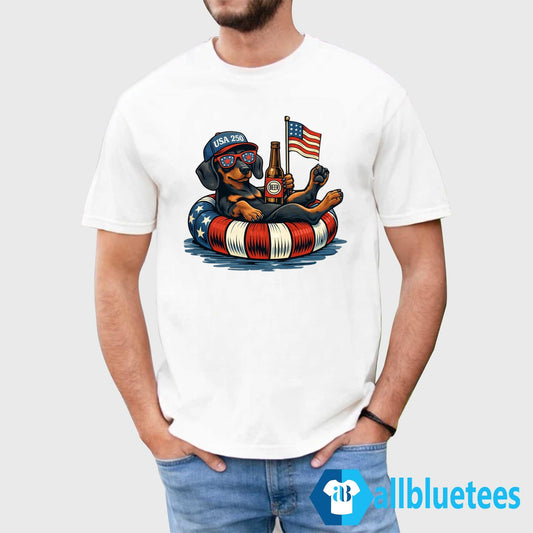 Funny Dachshund USA 250 Shirt
