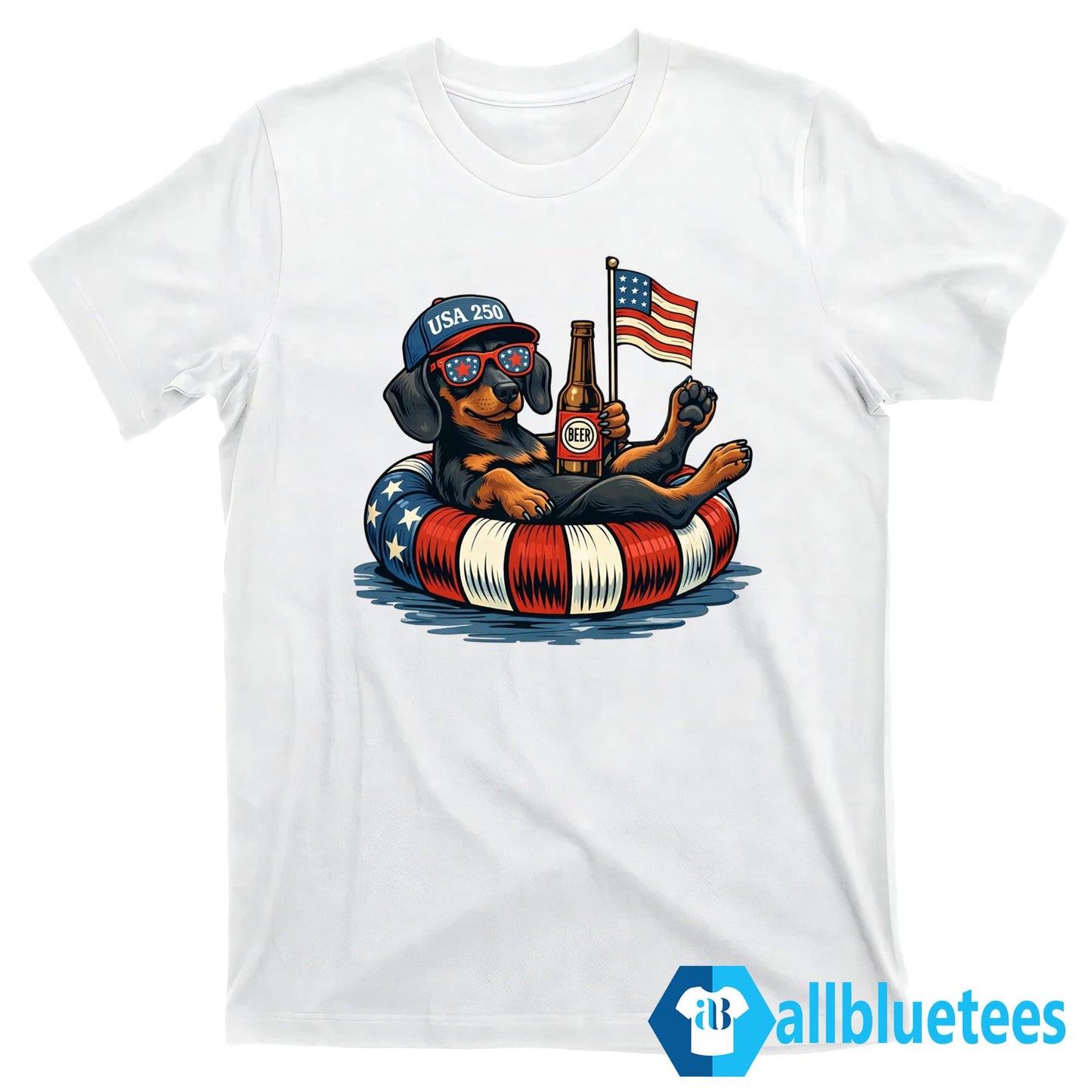 Funny Dachshund USA 250 Shirt