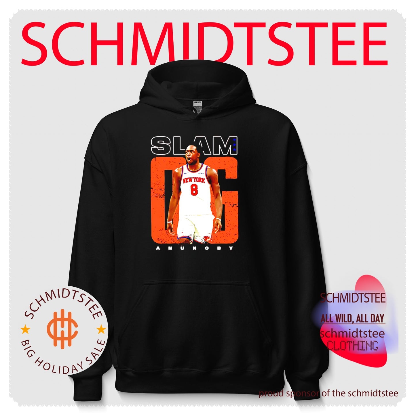 G Anunoby New York Knicks Slam skyline signature shirt