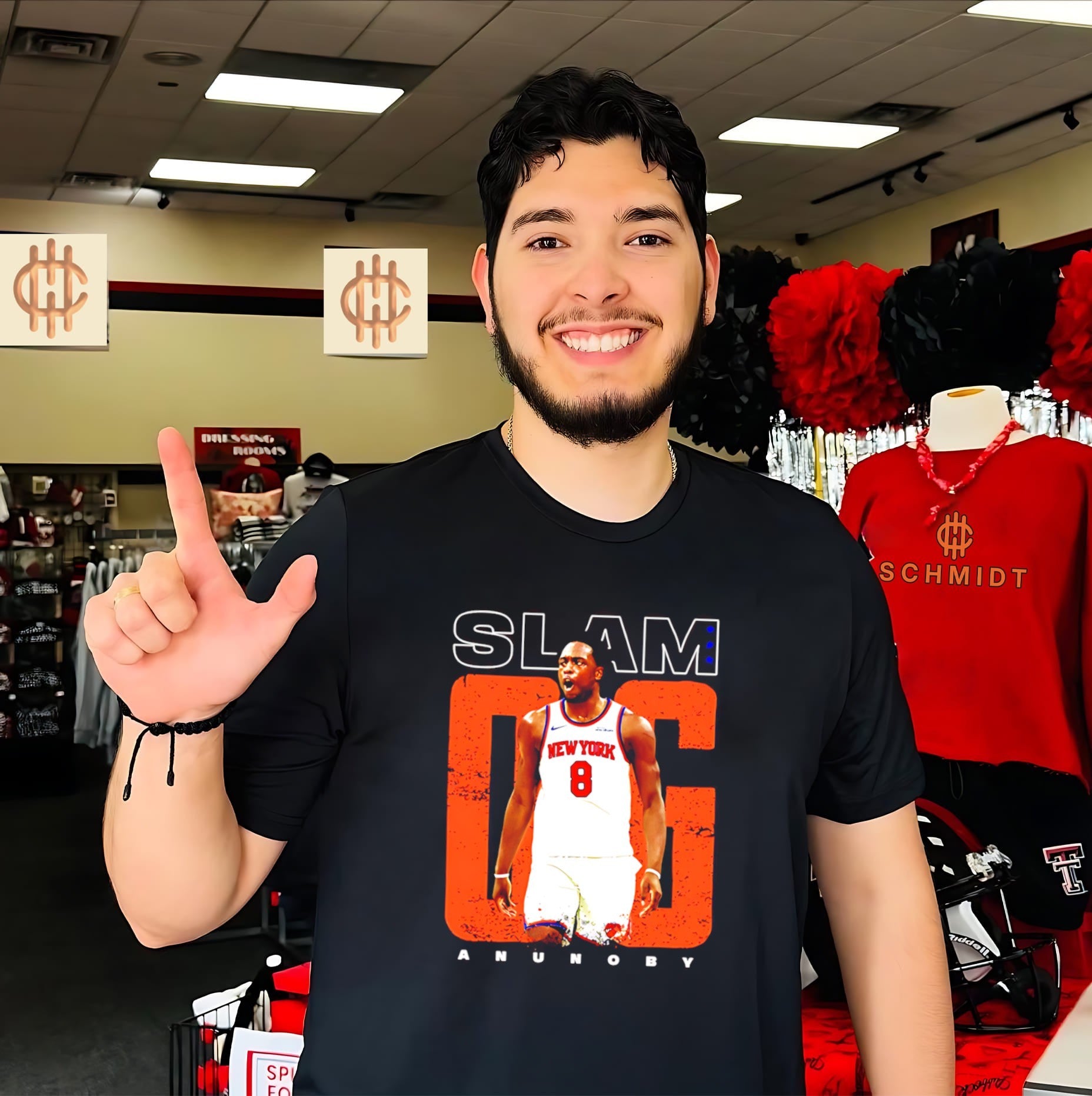 G Anunoby New York Knicks Slam skyline signature shirt