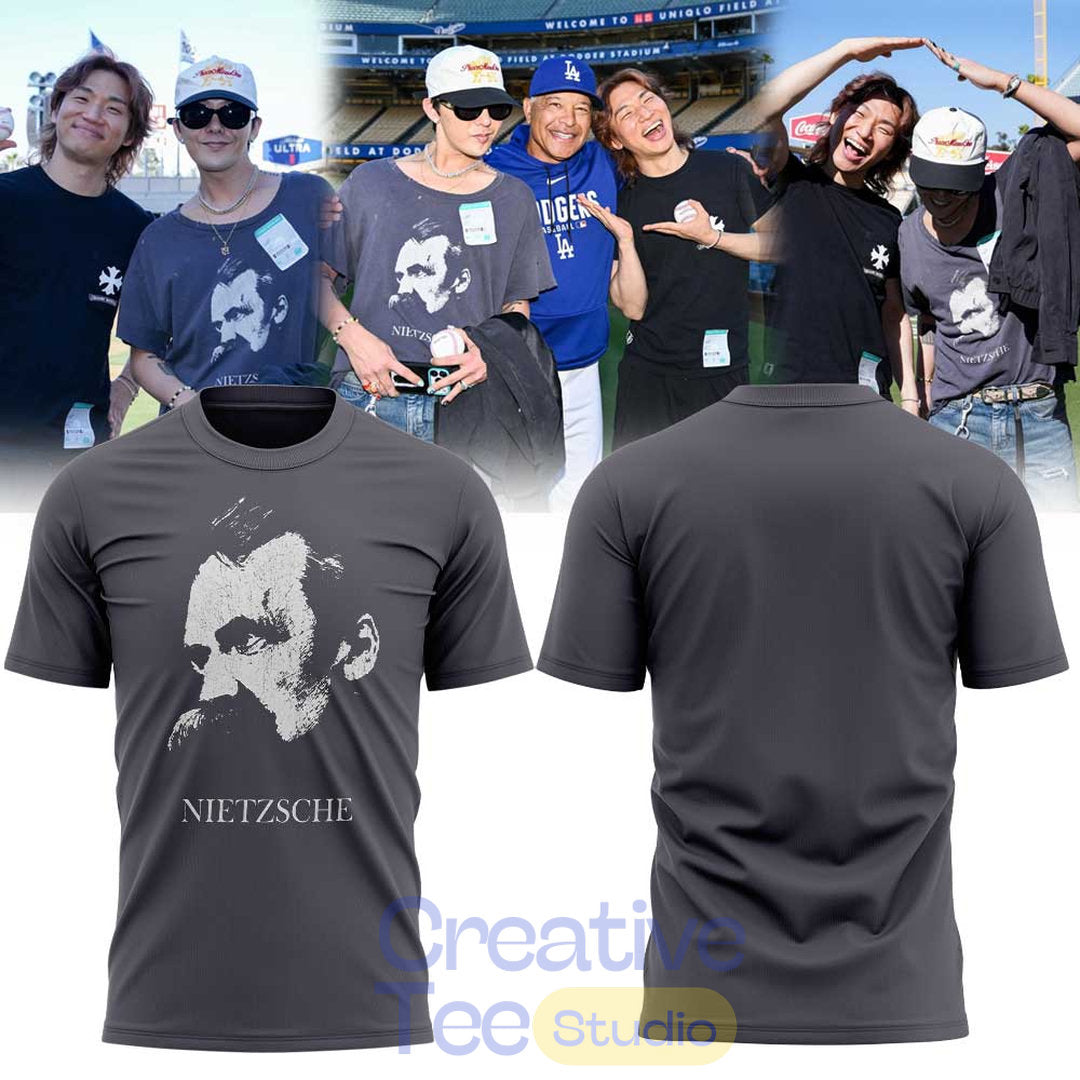G-Dragon Enfants Riches Deprimes Nietzsche T-Shirt