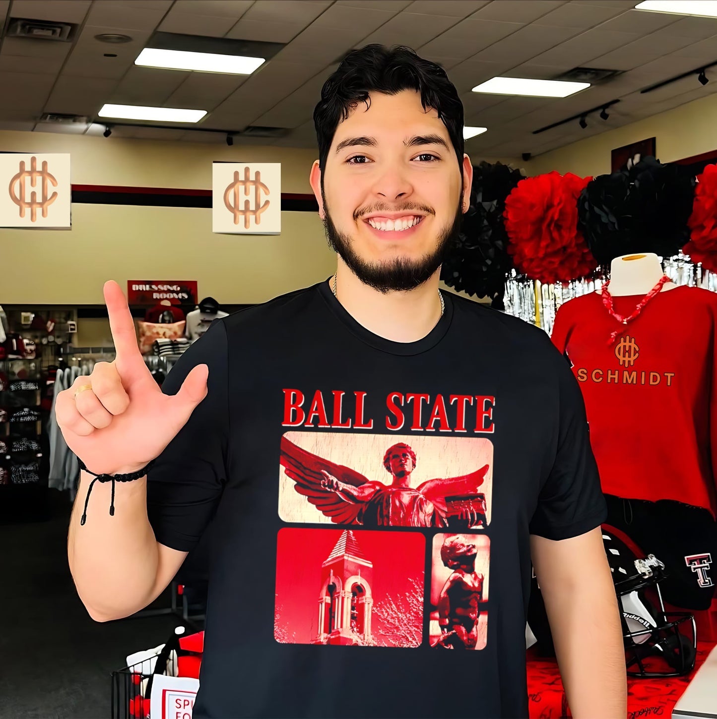 Gameday Gear black Ball State University vintage shirt