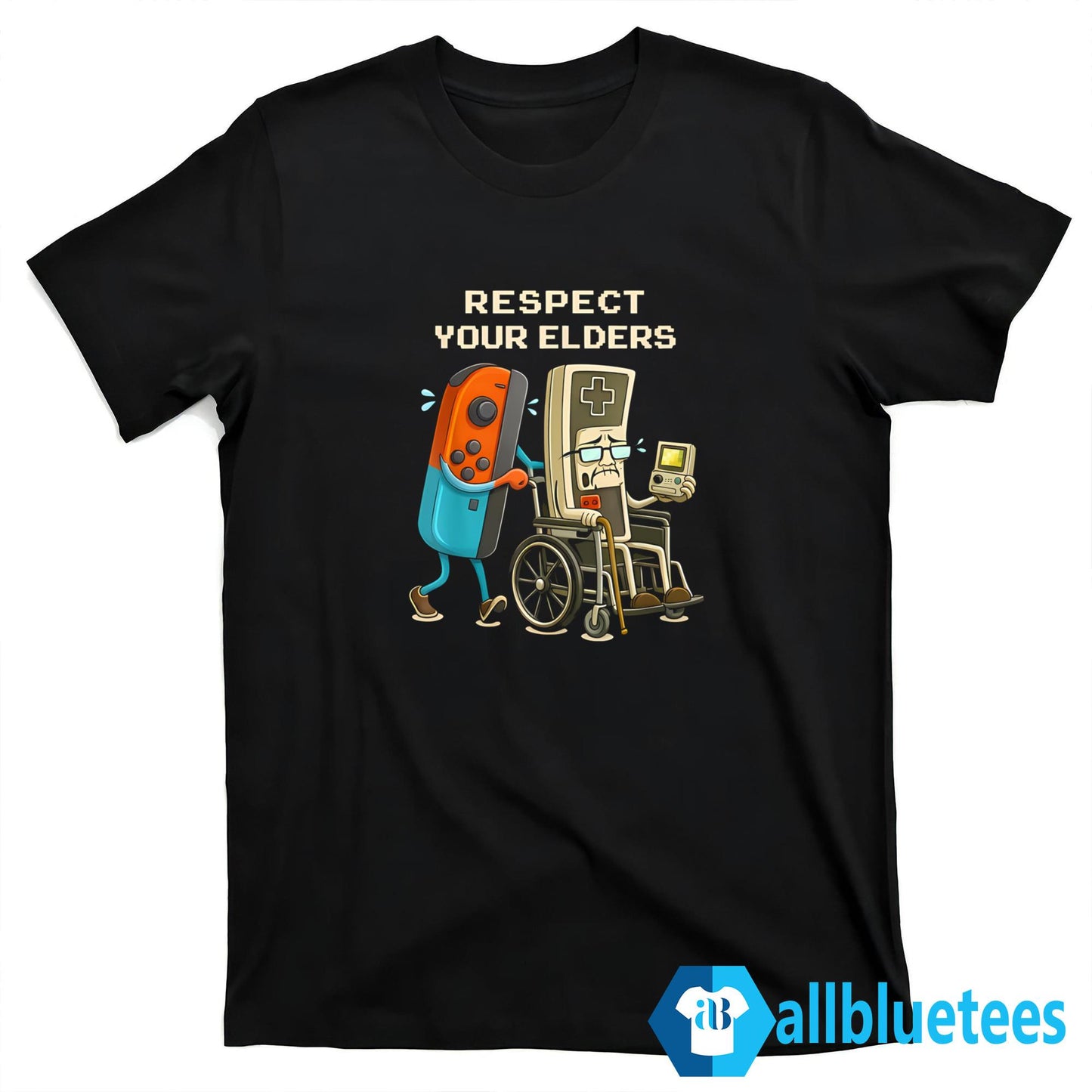 Gamer Respect Your Elders Shirt