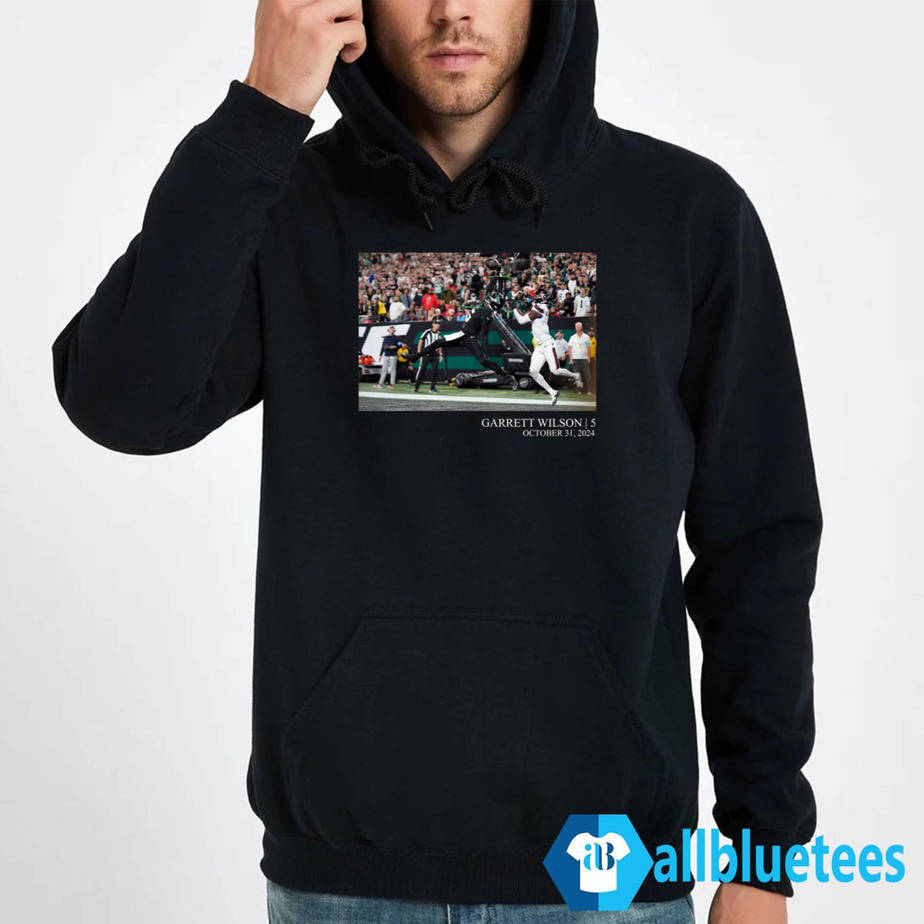 Garrett Wilson’s Jumpman Catch Shirt