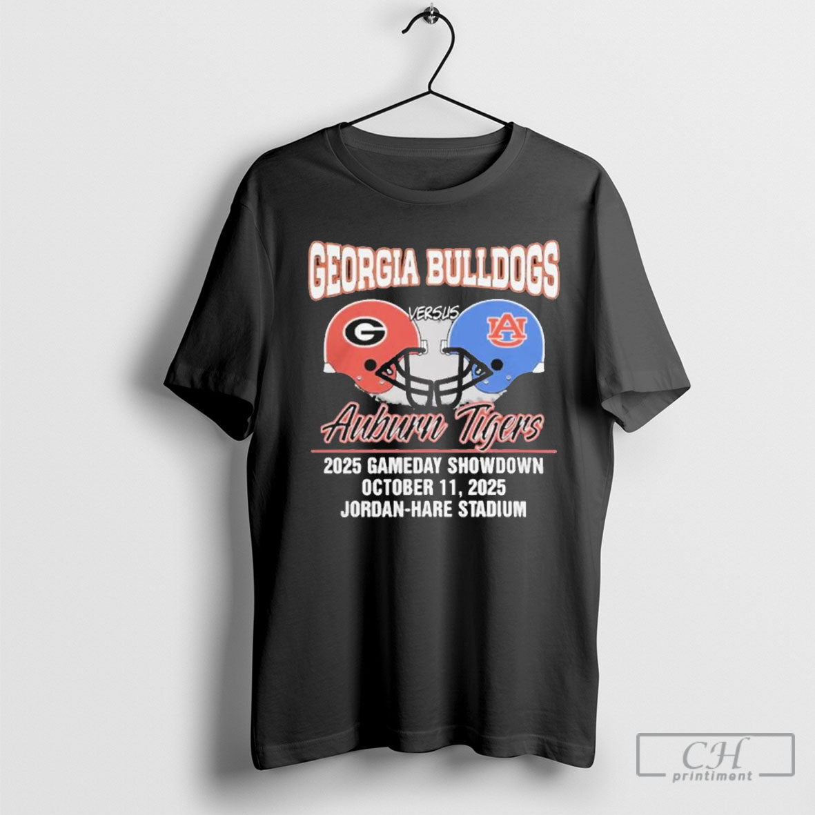 Georgia Bulldogs Vs Auburn Tigers Oct 11 2025 Game Day Showdown Shirt Sweater