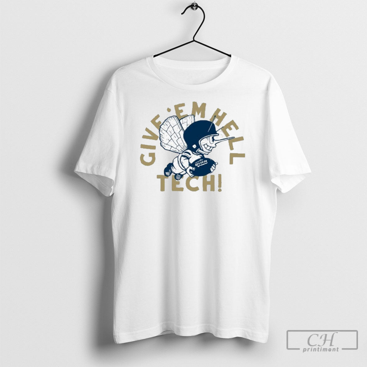Georgia Tech Yellow Jackets Give Em Hell Tech