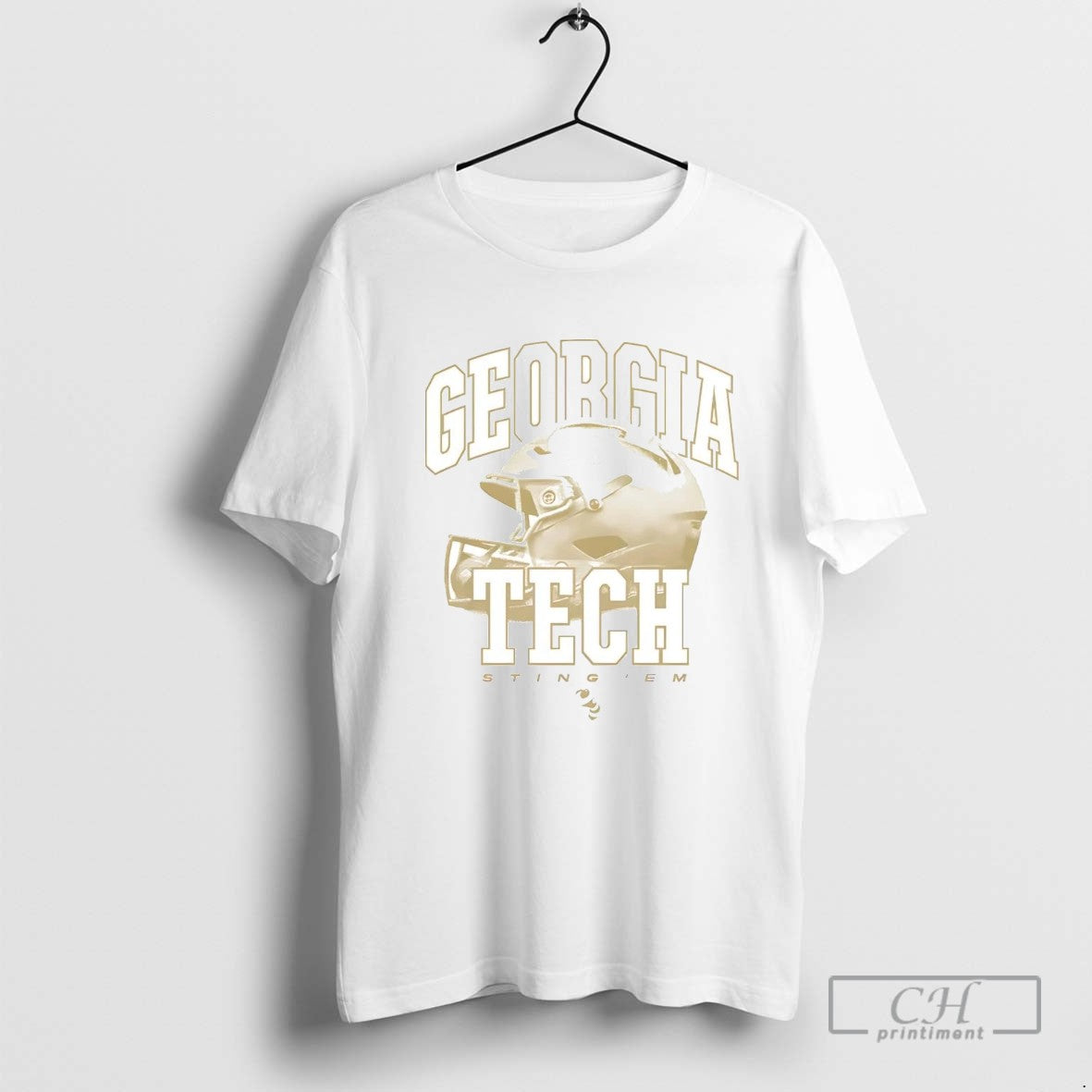Georgia Tech Yellow Jackets Sting Em Helmet