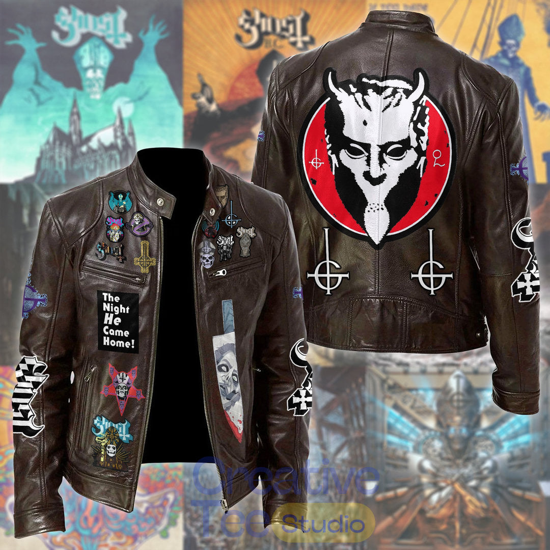 Ghost Band Special Leather Jacket