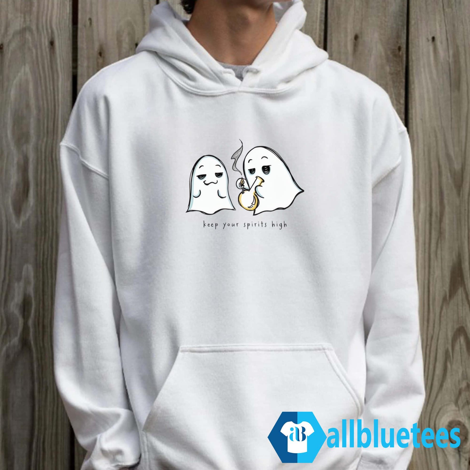 Ghost Smoking Keep Your Spirits High Shirt