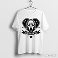 Ghostface Scream For Me Horror Movie Valentine Heart T Shirt