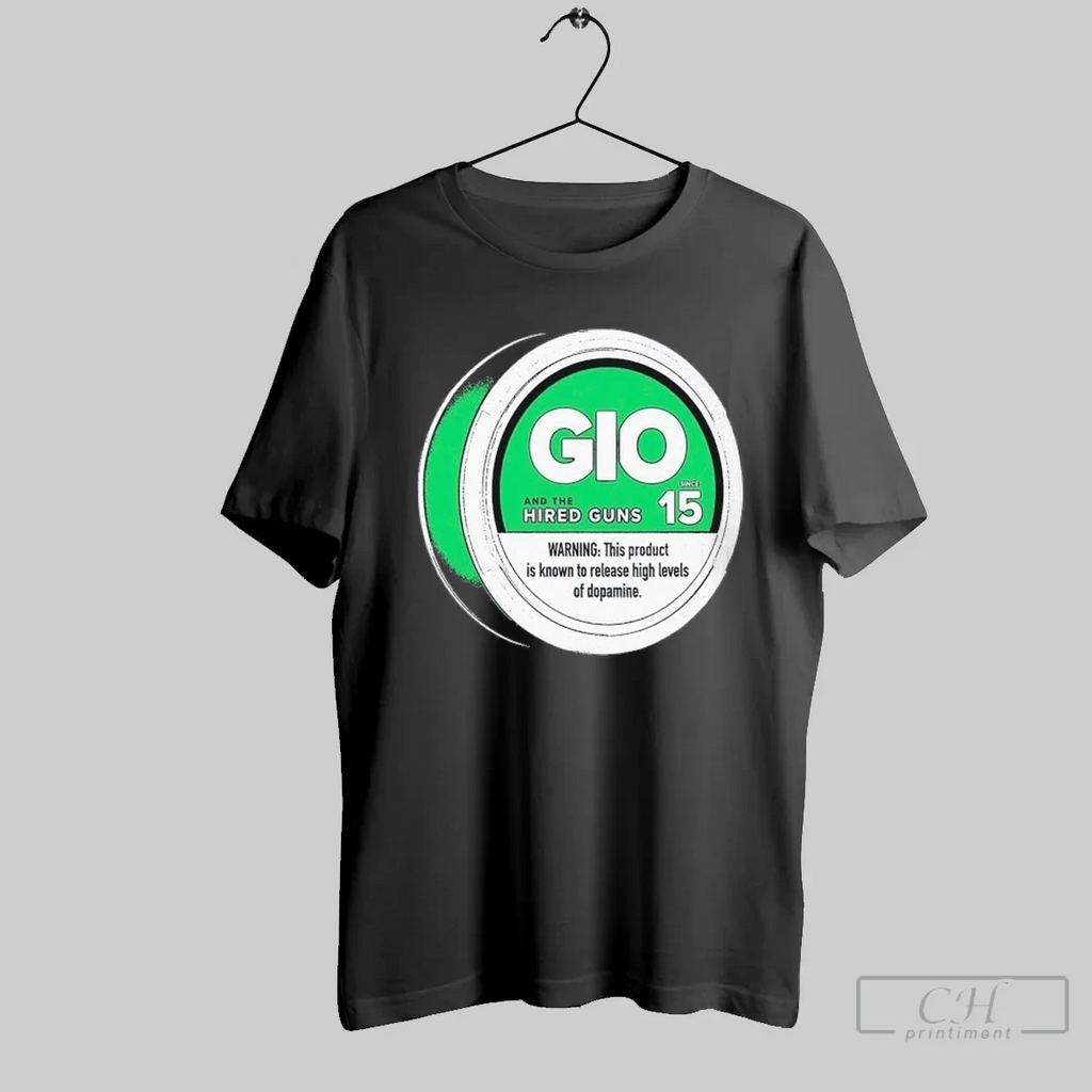 Giovannie And The Hired Guns Gio Lip Pillow Puck T Shirt
