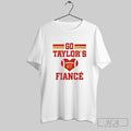 Go Taylors Fiance Kelce Football Heart Number 87
