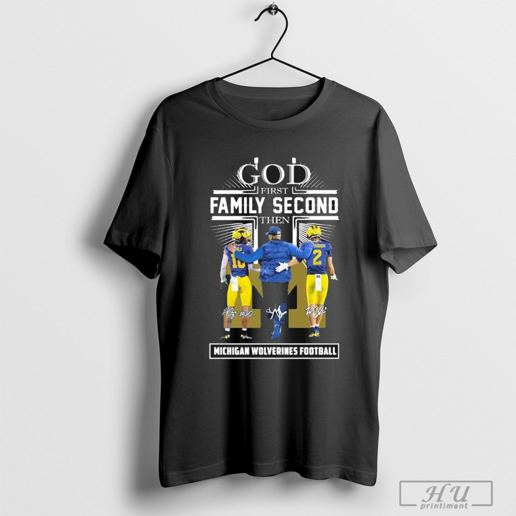 God First Family Second Then Michigan Wolverines Alex Orji Will Johnson And Sherrone Moore
