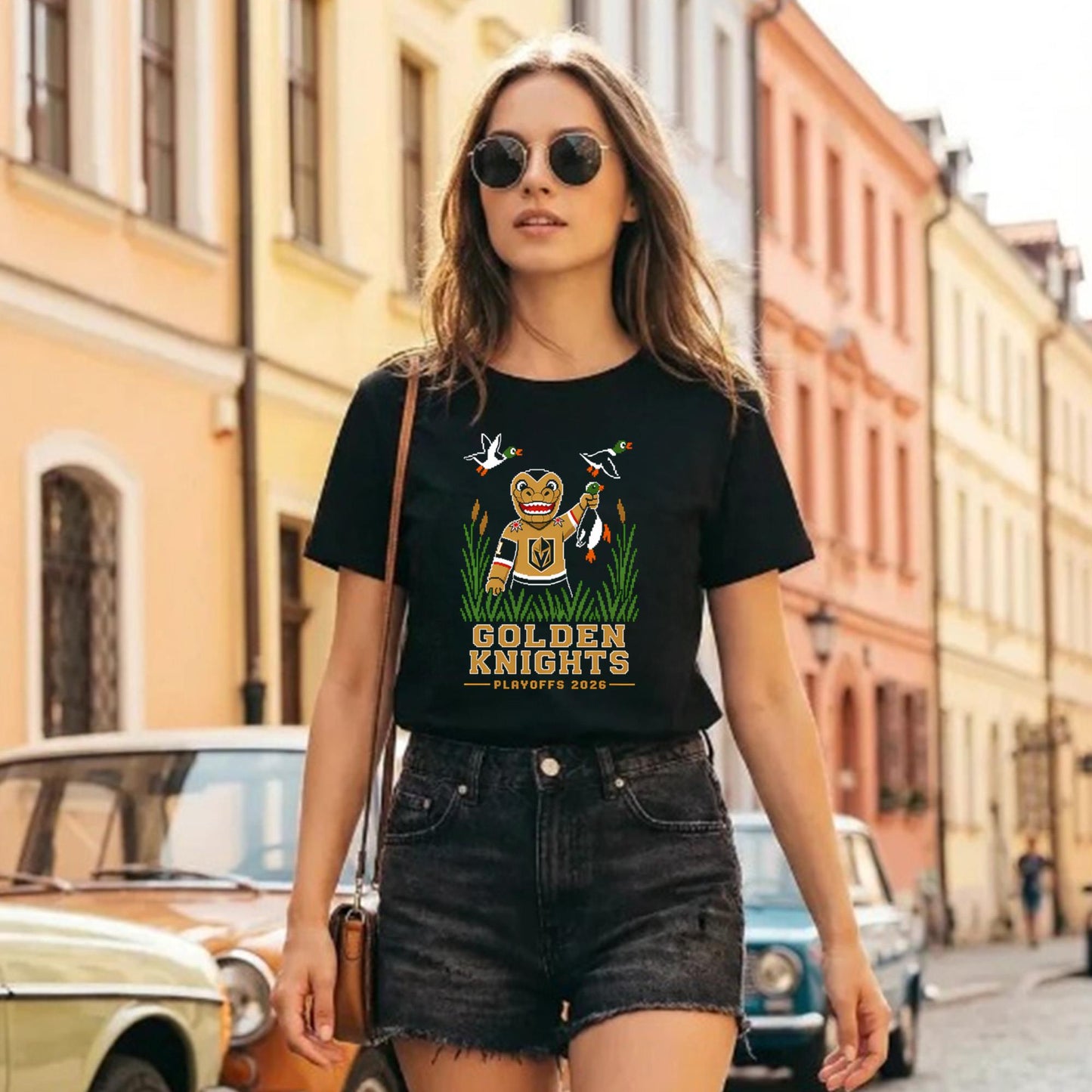 Golden Knights Playoff 2026 Duck Hunting Shirt