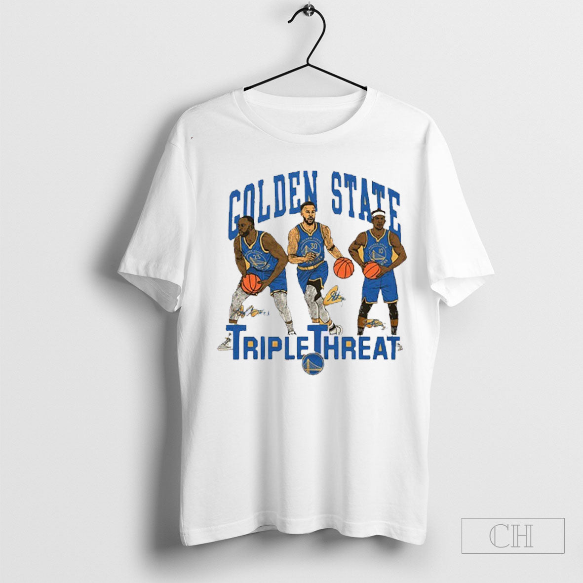 Golden State Warriors Triple Threat Green Curry Butler Iii Shirt