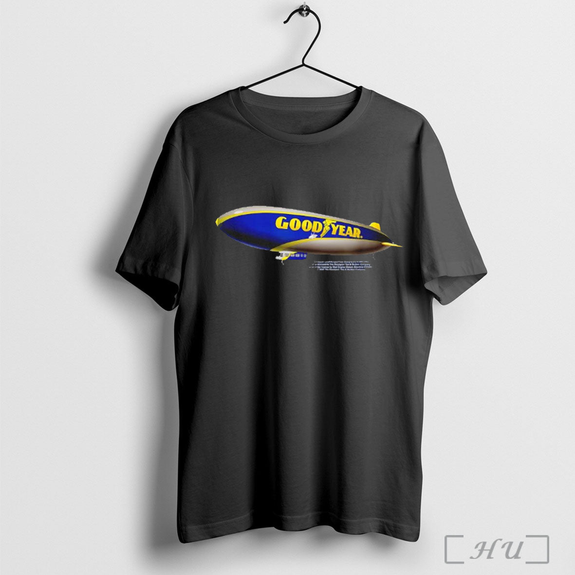 Goodyear Iconic Advertising Blimp T Shirt