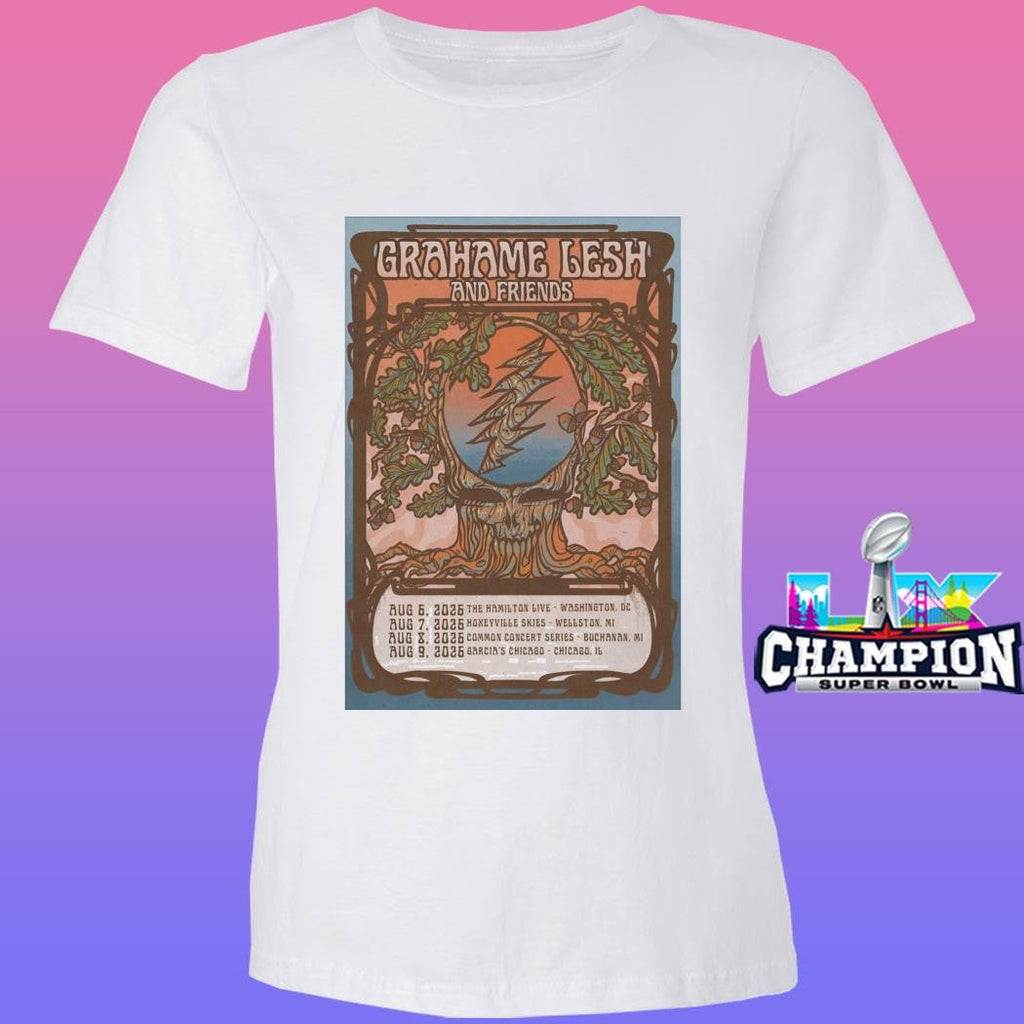 Grahame Lesh And Friends August 2026 Tour Shirt