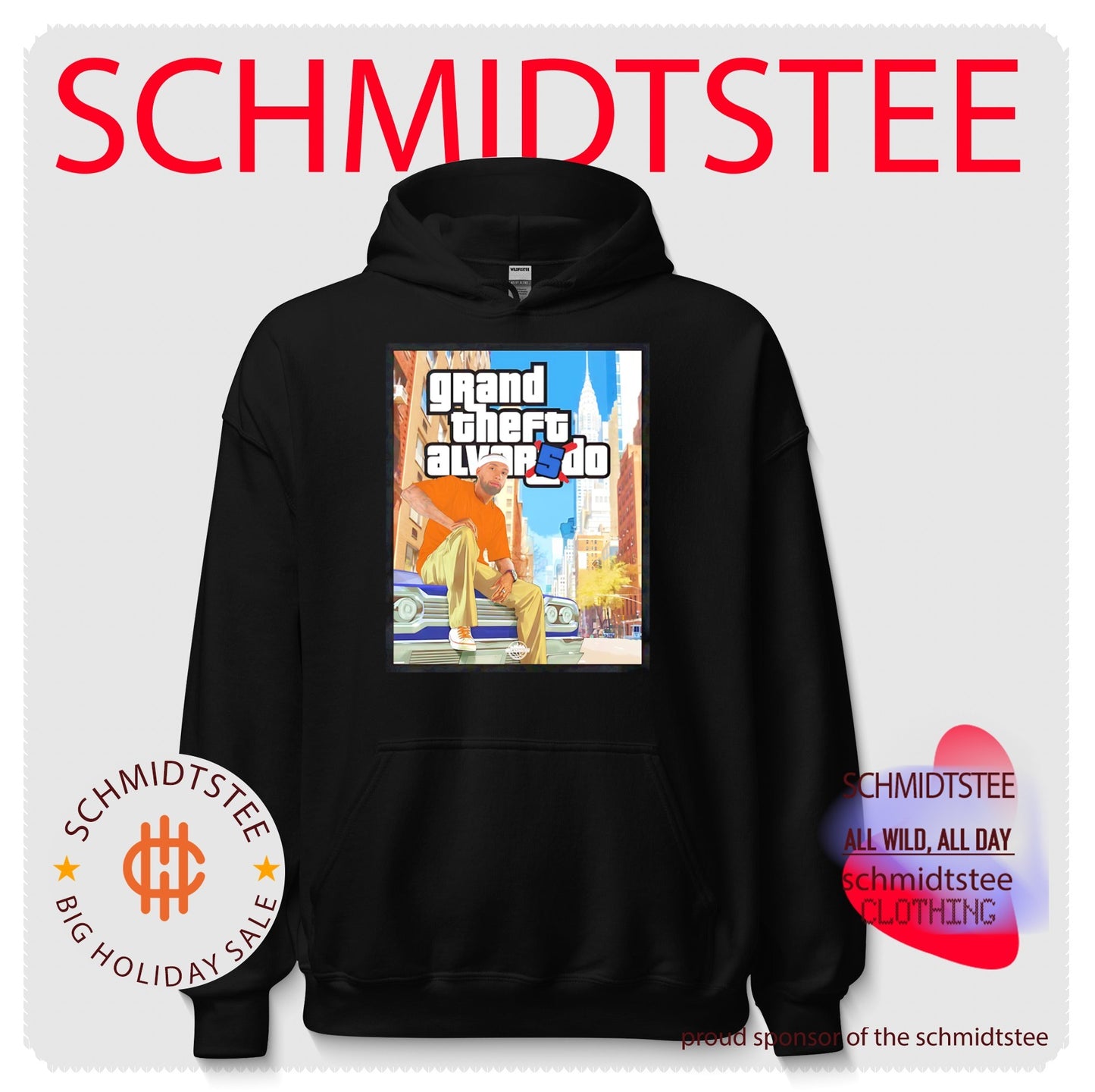 Grand Theft Alvar5do New York Knicks GTA Steal City Edition shirt
