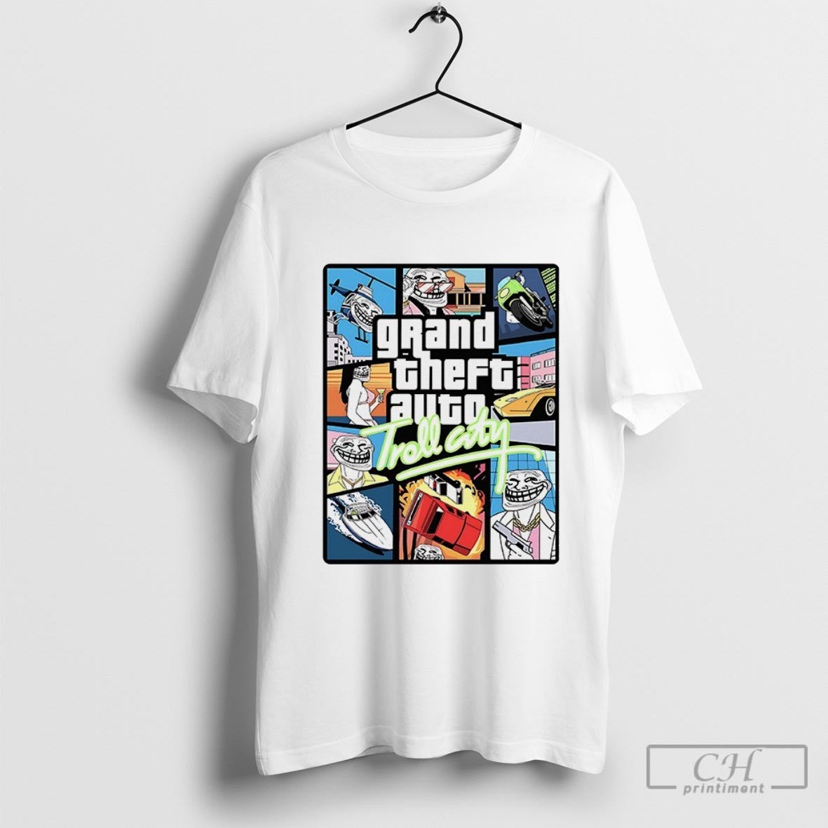 Grand Theft Auto Troll City Shirt Sweater