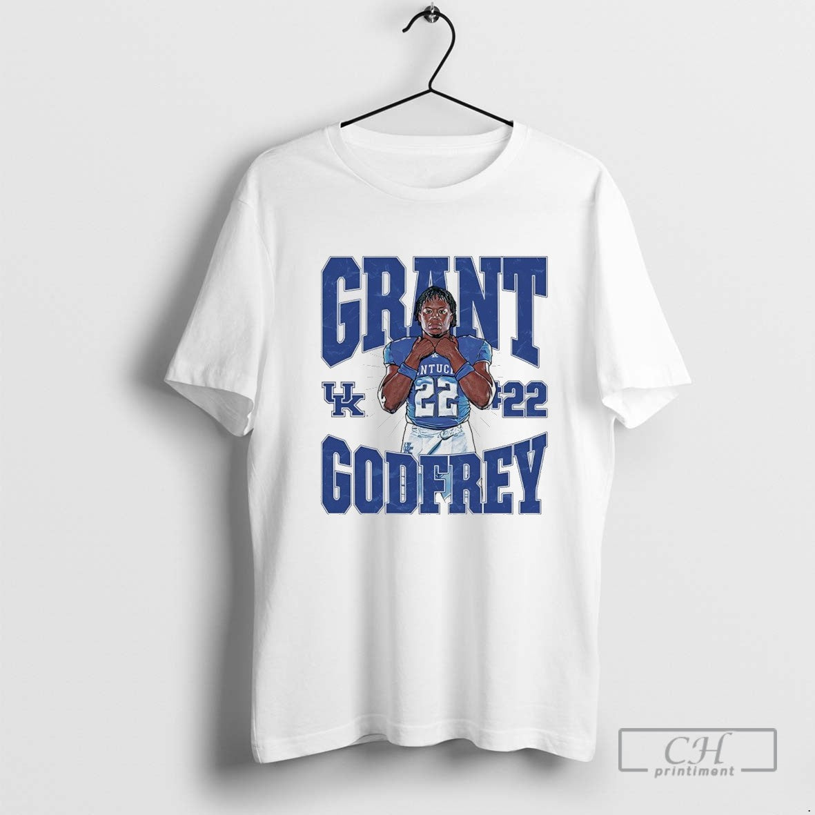 Grant Godfrey 22 Kentucky Wildcats Football Player