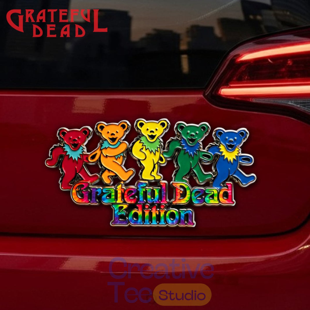 Grateful Dead Premium Car Name Badge