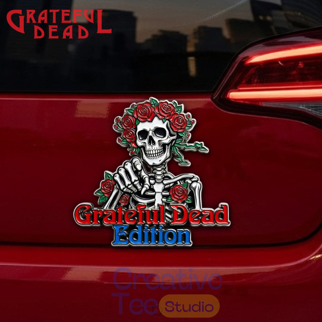 Grateful Dead Premium Car Name Badge