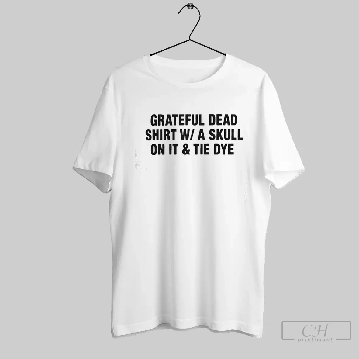 Grateful Dead W A Skull On It And Tie Dye T Shirt