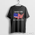 Great American Patriot Charlie Kirk T Shirt