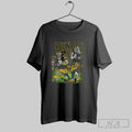Green Bay Packers Zombie Football Players Halloween Graphic