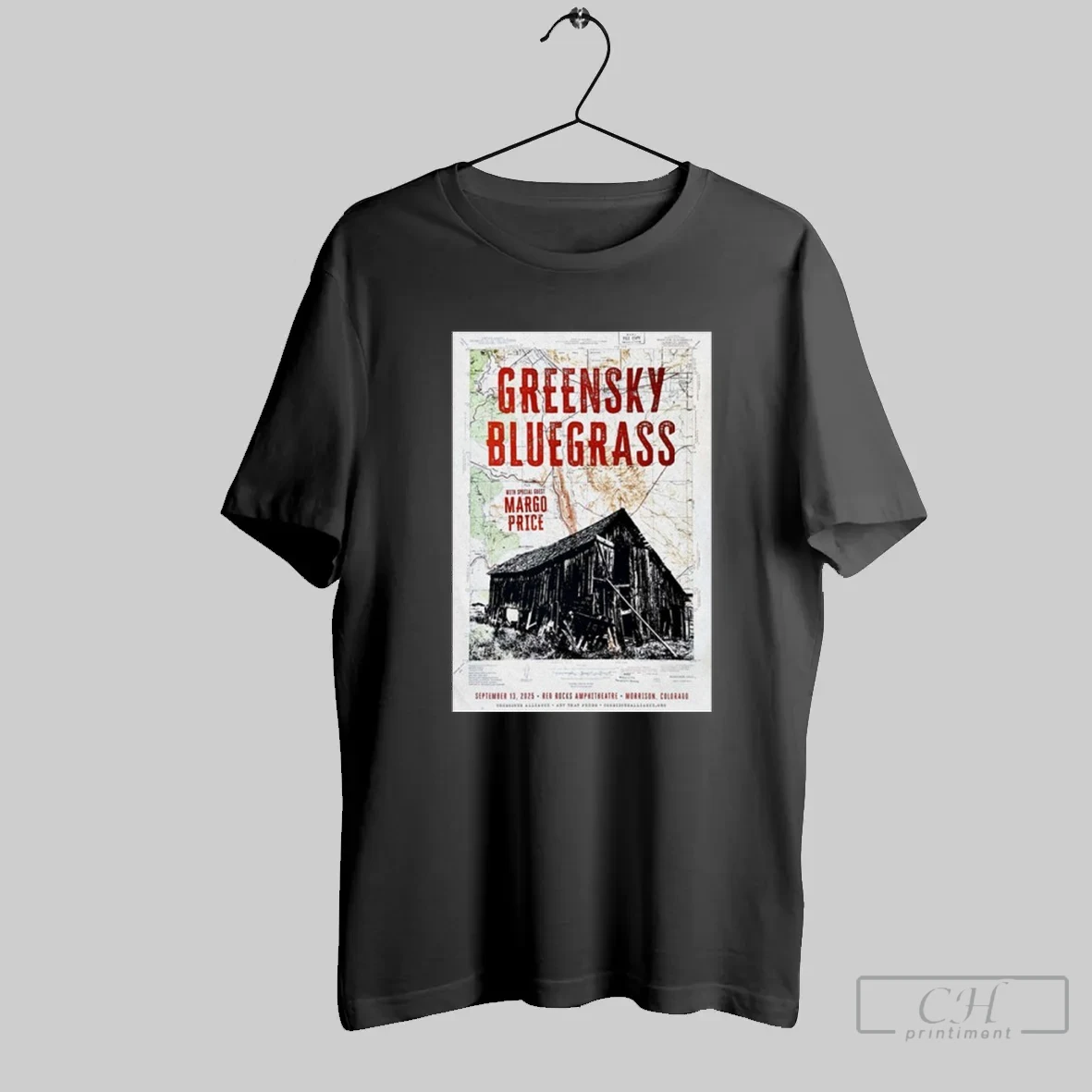 Greensky Bluegrass In Morrison Co On Sep 13 2025 T Shirt