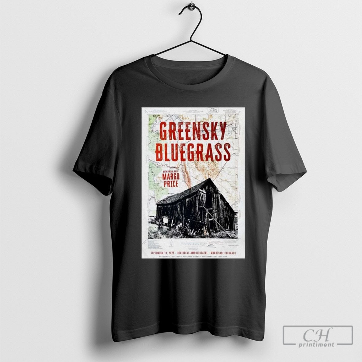 Greensky Bluegrass Sep 13 2025 Red Rocks Amphitheatre In Morrison Co Sweater