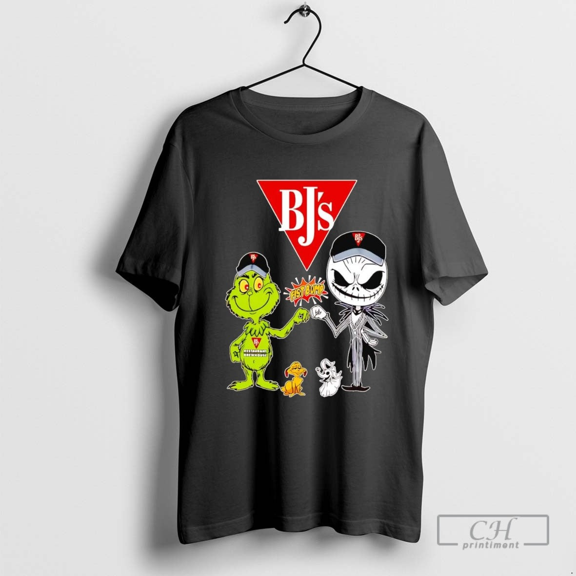 Grinch And Jack Skellington Fist Bump Bjs Halloween