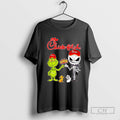 Grinch And Jack Skellington Fist Bump Chick Fil A Halloween