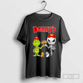 Grinch And Jack Skellington Fist Bump Dennys Halloween