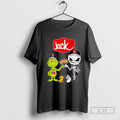 Grinch And Jack Skellington Fist Bump Jack Halloween