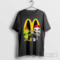 Grinch And Jack Skellington Fist Bump Mcdonalds Halloween