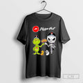 Grinch And Jack Skellington Fist Bump Pizza Hut Halloween