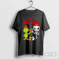 Grinch And Jack Skellington Fist Bump Red Robin Halloween