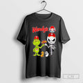Grinch And Jack Skellington Fist Bump Wendys Halloween