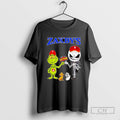 Grinch And Jack Skellington Fist Bump Zaxbys Halloween
