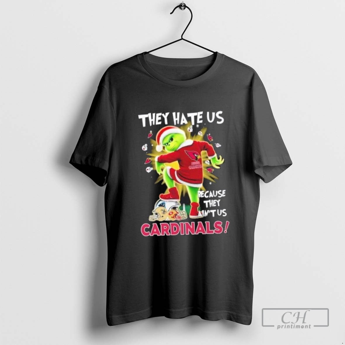 Grinch They Hate Us Because They Aint Us Arizona Cardinals Football
