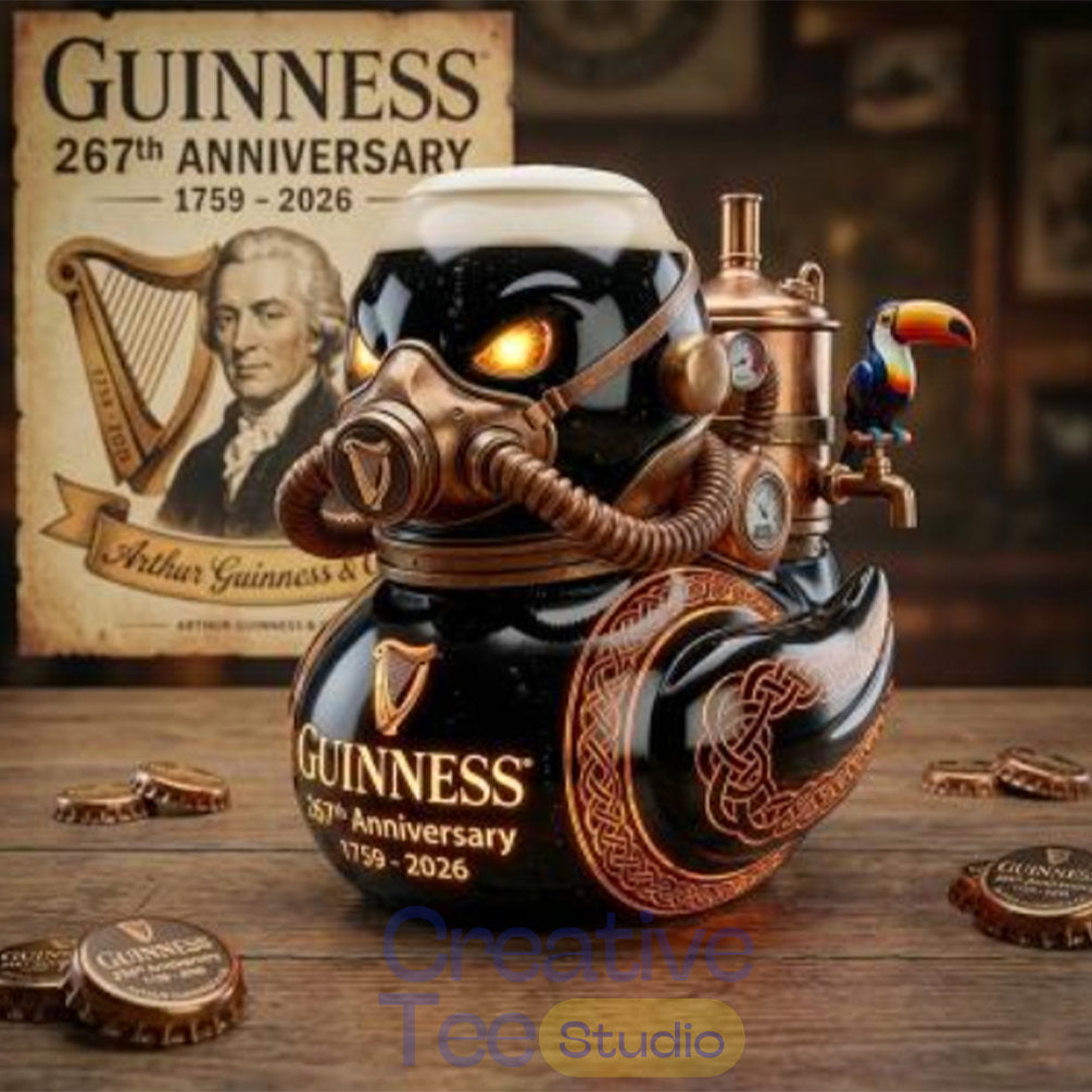 Guinness 267th Anniversary Steampunk Resin Duck